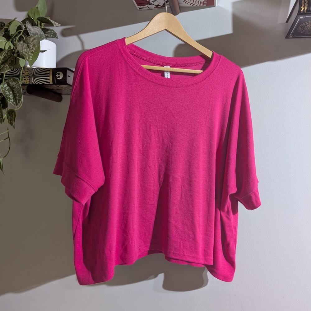 Dokotoo | Pink Oversized T-Shirt | Size M